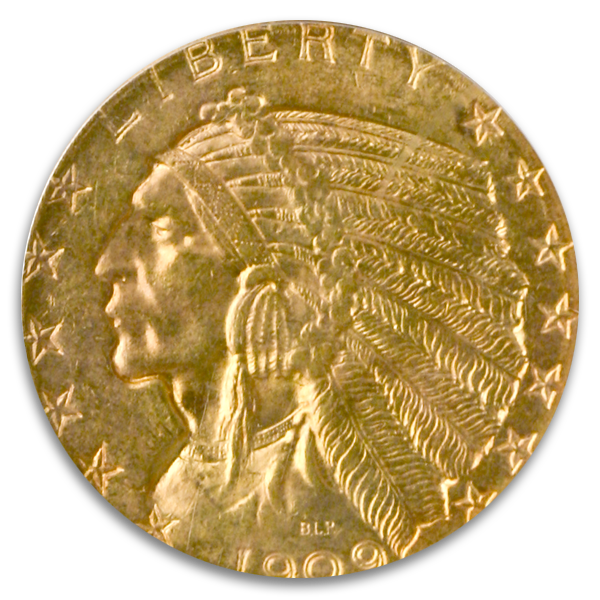 $5 Indian Certified MS62 (Dates/Types Vary) $5 Indian Certified MS62 (Dates/Types Vary)