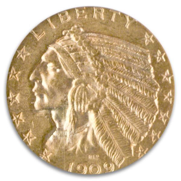 $5 Indian Certified MS63 CAC (Dates/Types Vary)