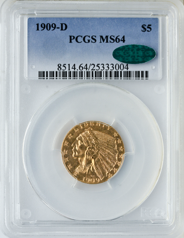 $5 Indian Certified MS64 CAC (Dates/Types Vary) $5 Indian Certified MS64 CAC (Dates/Types Vary)
