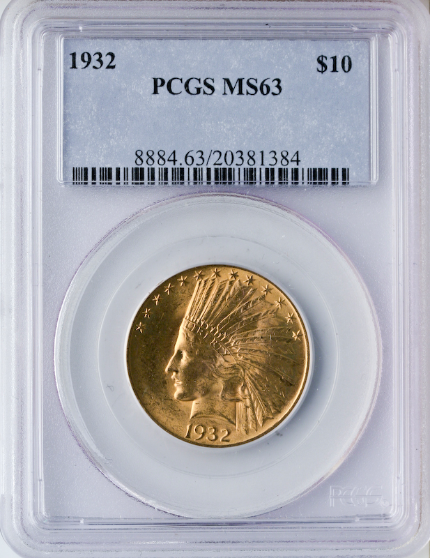 $10 Indian Certified MS63 (Dates/Types Vary) $10 Indian Certified MS63 (Dates/Types Vary)