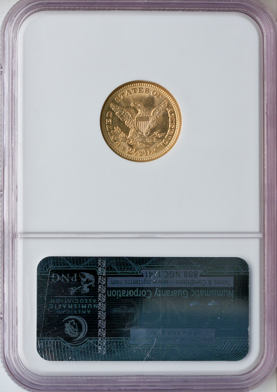 $2 1/2 Liberty Certified MS62 (Dates/Types Vary) $2 1/2 Liberty Certified MS62 (Dates/Types Vary)