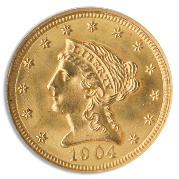 $2 1/2 Liberty Certified MS65 (Dates/Types Vary) $2 1/2 Liberty Certified MS65 (Dates/Types Vary)
