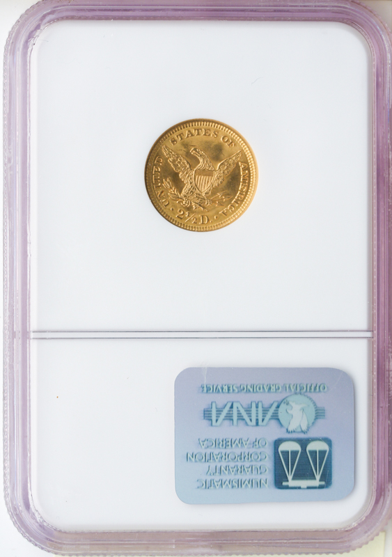 $2 1/2 Liberty Certified MS65 (Dates/Types Vary) $2 1/2 Liberty Certified MS65 (Dates/Types Vary)