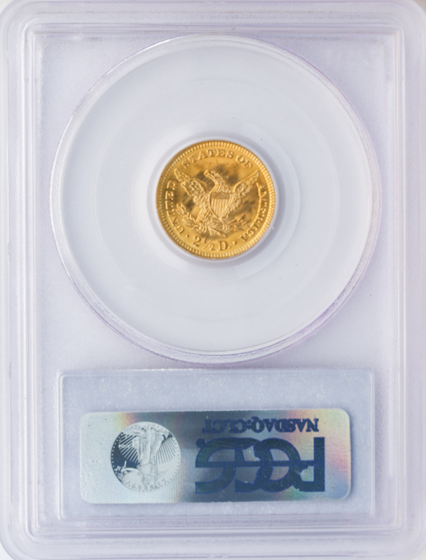 $2 1/2 Liberty Certified MS65 CAC $2 1/2 Liberty Certified MS65 CAC