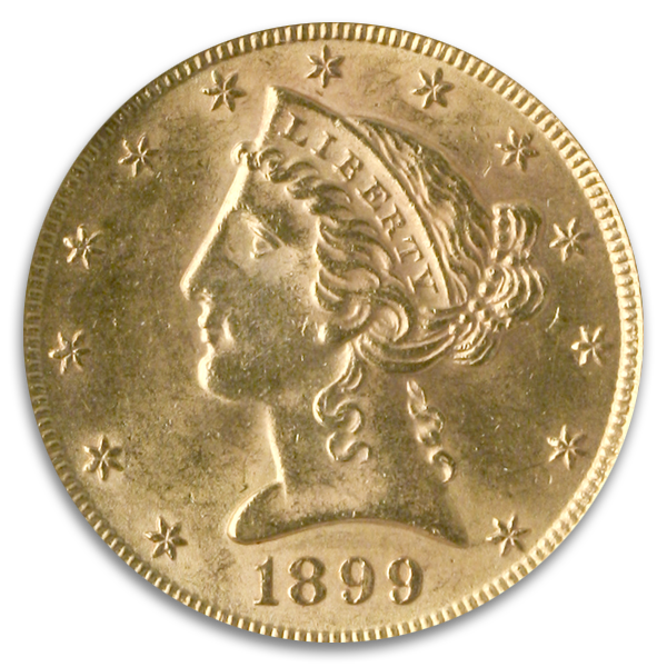 $5 Liberty Certified MS63 (Dates/Types Vary) $5 Liberty Certified MS63 (Dates/Types Vary)