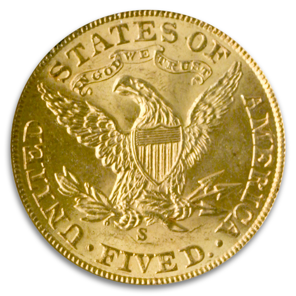 $5 Liberty Certified MS64 CAC (Dates/Types Vary) $5 Liberty Certified MS64 CAC (Dates/Types Vary)