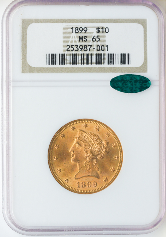 $10 Liberty Certified $10 Liberty Certified