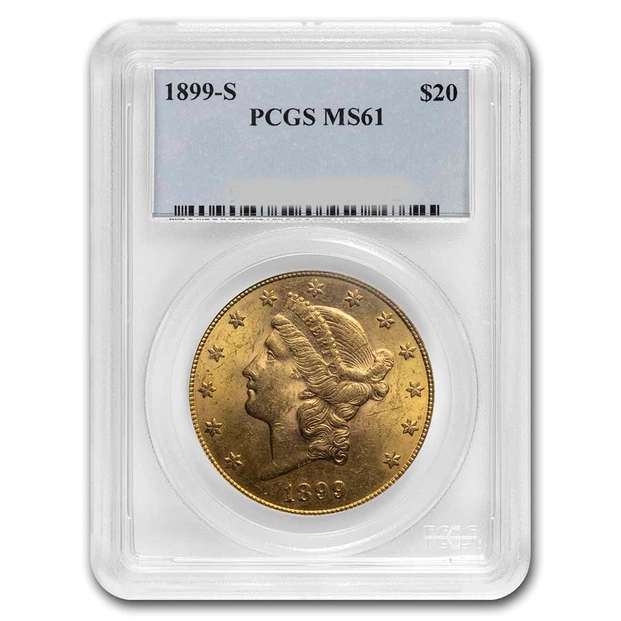$20 Liberty Certified MS61 (Dates/Types Vary) $20 Liberty Certified MS61 (Dates/Types Vary)