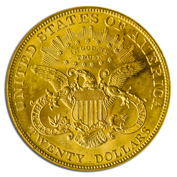 $20 Liberty Certified MS65 (Dates/Types Vary)