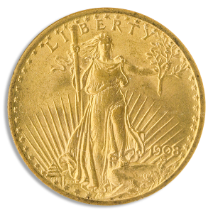 $20 Saint Gaudens Certified MS61