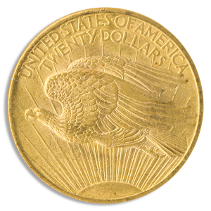 $20 Saint Gaudens Certified MS61