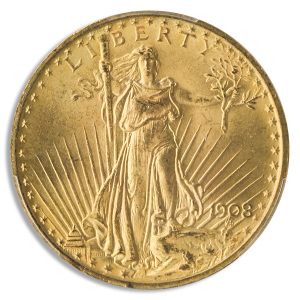$20 St. Gaudens Certified MS64 CAC (Dates/Types Vary)
