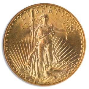 $20 Saint Gaudens Certified MS65 CAC