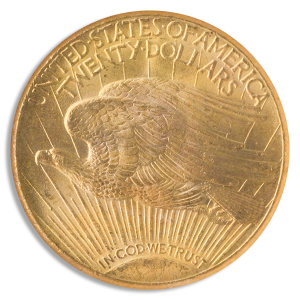 $20 Saint Gaudens Certified MS65 CAC