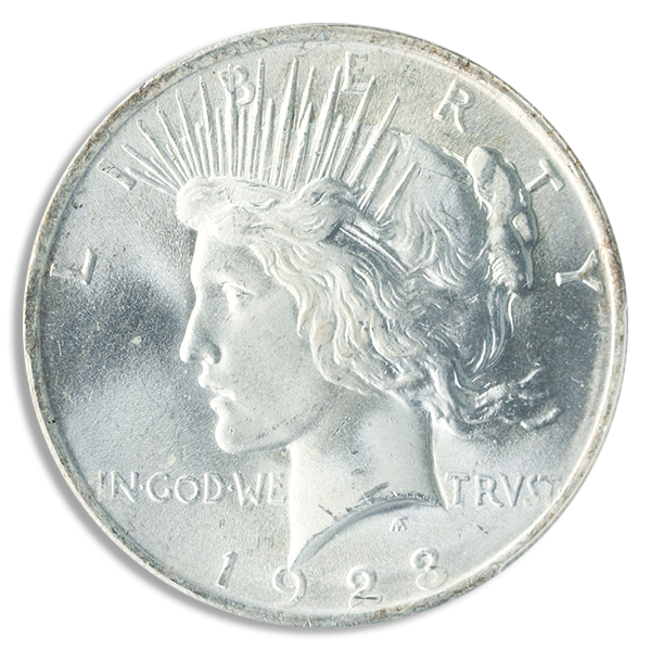 Peace $1 Certified MS66 (Dates/Types Vary) Peace $1 Certified MS66 (Dates/Types Vary)