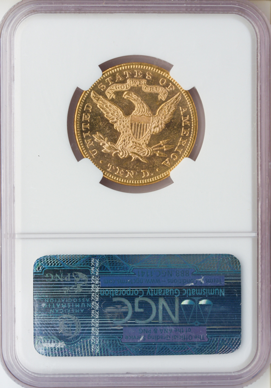 1893 $10 Liberty NGC MS63 CAC 1893 $10 Liberty NGC MS63 CAC