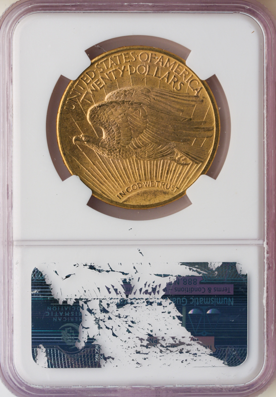 1914-D $20 Saint Gaudens NGC MS65