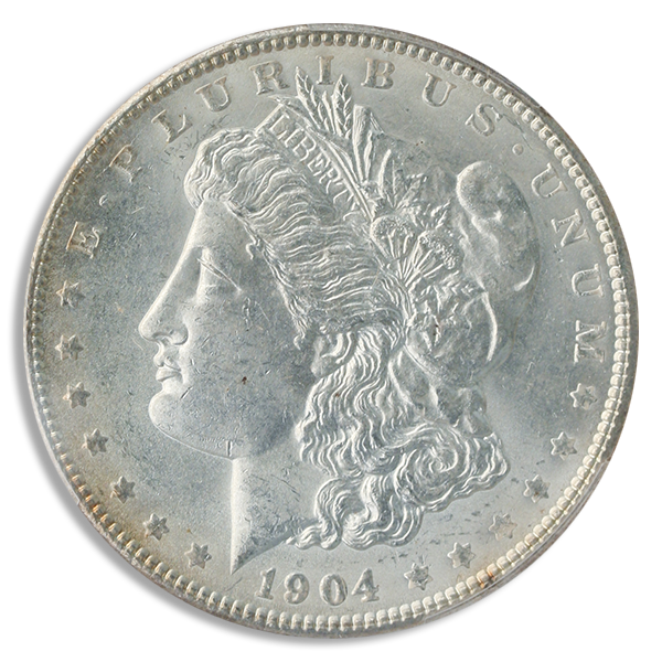 1904 Morgan $1 PCGS MS63 1904 Morgan $1 PCGS MS63