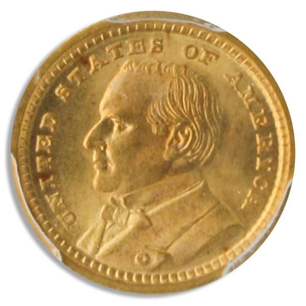 1903 Louisiana Purchase McKinley Gold $1 Commemerative PCGS MS66 CAC