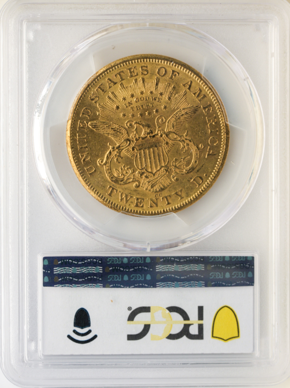 1875-CC $20 Liberty PCGS MS61 CAC 1875-CC $20 Liberty PCGS MS61 CAC