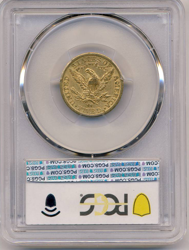 1891-CC $5 Liberty PCGS AU55 CAC 1891-CC $5 Liberty PCGS AU55 CAC