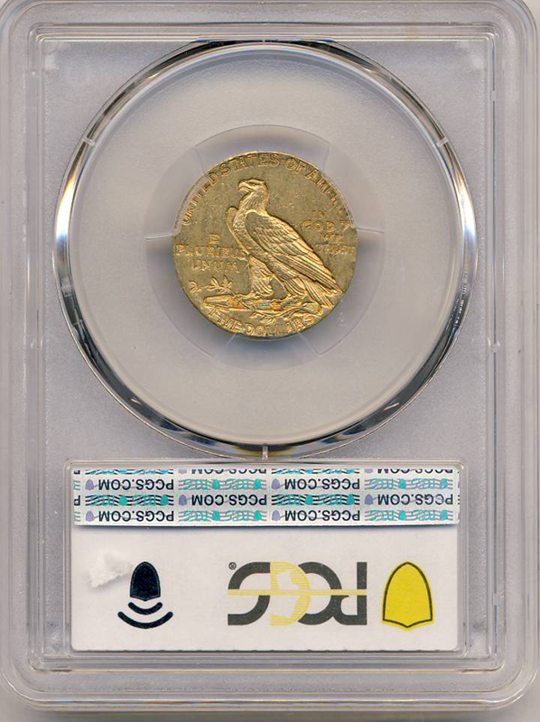 1913-S $5 Indian PCGS AU58 1913-S $5 Indian PCGS AU58