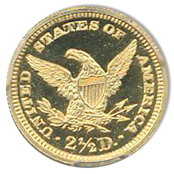 1897 $2.50 Liberty PCGS Deep Cameo PR67 CAC +