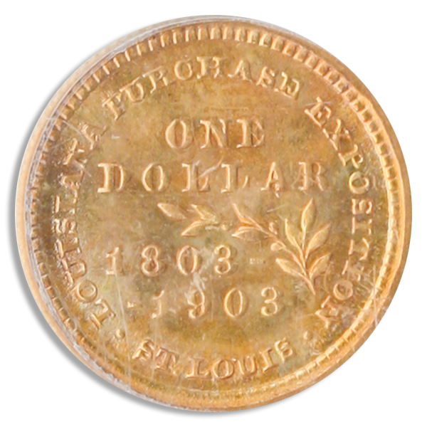 1903 McKinley $1 PCGS MS66 1903 McKinley $1 PCGS MS66