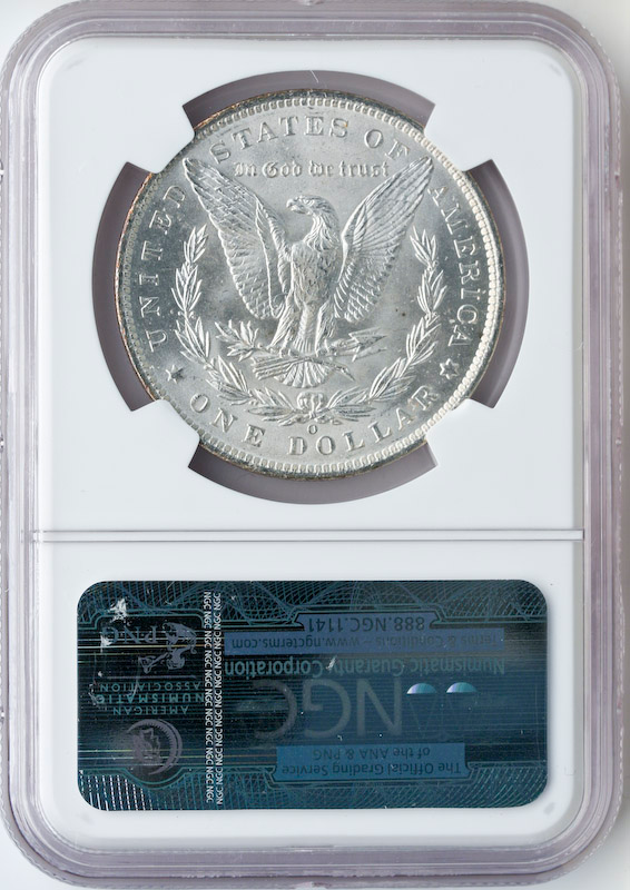 Morgan and Peace $1 Set NGC MS63 (Dates/Types Vary)