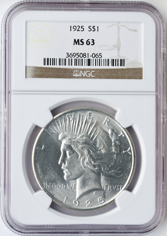 Morgan and Peace $1 Set NGC MS63 (Dates/Types Vary) Morgan and Peace $1 Set NGC MS63 (Dates/Types Vary)