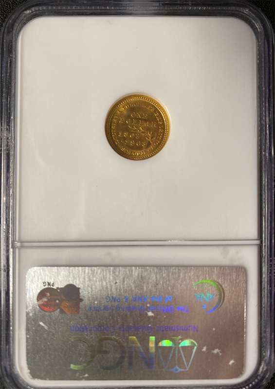 1903 McKinley Gold Commemorative $1 NGC MS67 CAC 1903 McKinley Gold Commemorative $1 NGC MS67 CAC