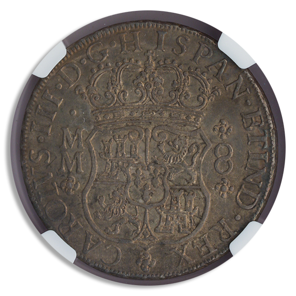 1761 8 Reales Mexico Pillar $1 NGC AU58 1761 8 Reales Mexico Pillar $1 NGC AU58