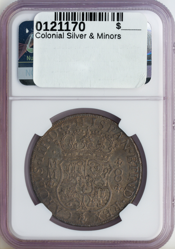 1761 8 Reales Mexico Pillar $1 NGC AU58 1761 8 Reales Mexico Pillar $1 NGC AU58