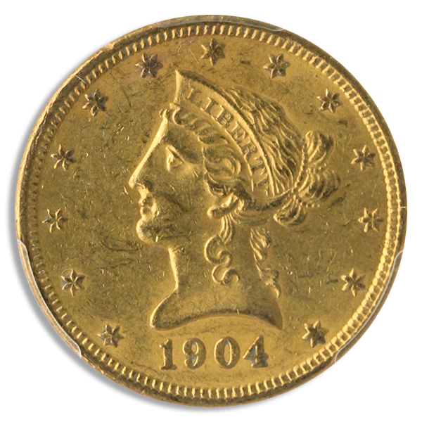 1904-O $10 Liberty PCGS MS62 CAC