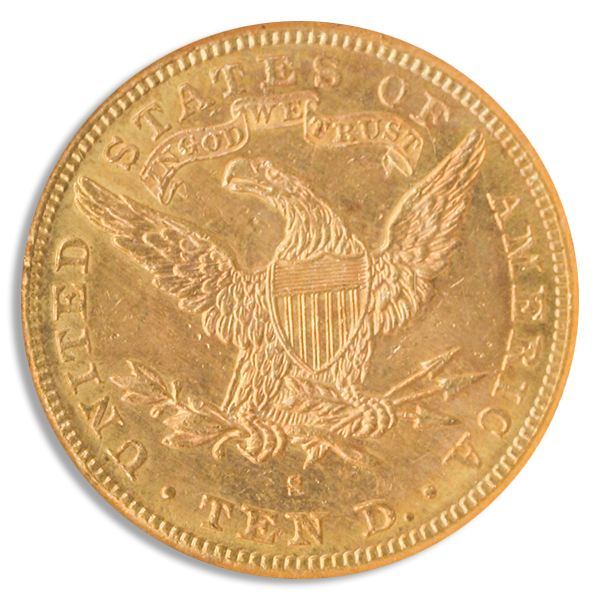 1887-S $10 Liberty NGC MS63