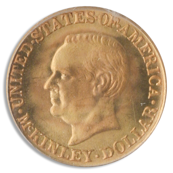 1916 Louisiana Purchase McKinley $1 PCGS MS66