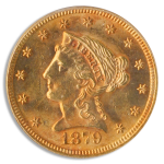 1879 $2 1/2 Liberty PCGS MS63