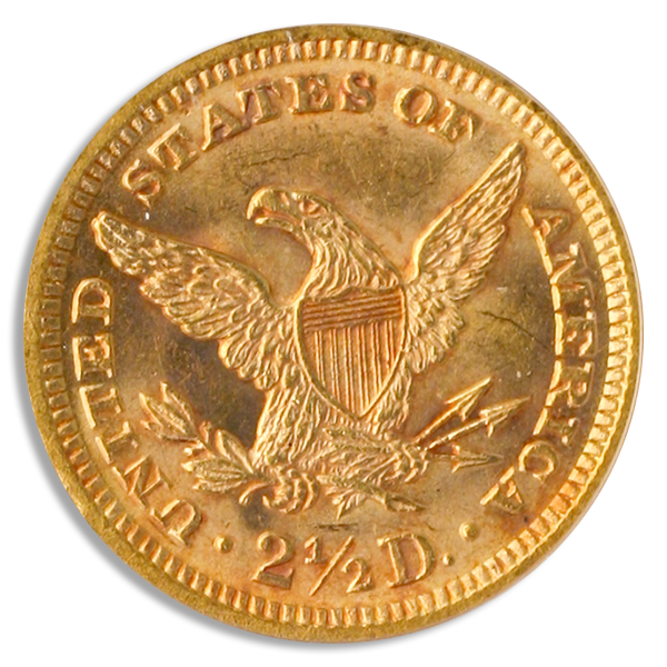 1879 $2 1/2 Liberty PCGS MS63