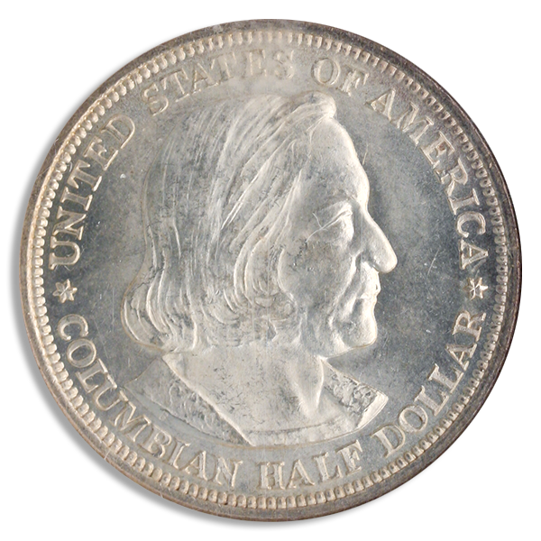 1893 Columbian Expo Half Dollar NGC MS65