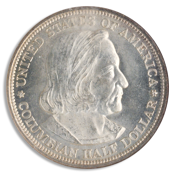 1893 Columbian Expo Half Dollar NGC MS65 1893 Columbian Expo Half Dollar NGC MS65