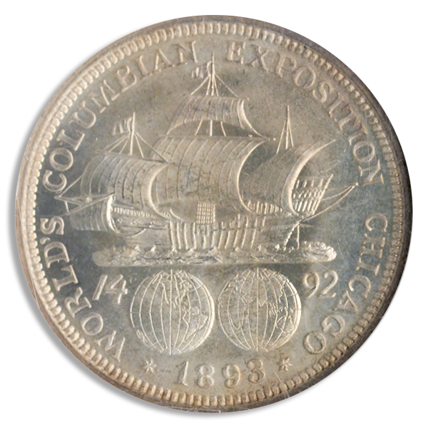 1893 Columbian Expo Half Dollar NGC MS65 1893 Columbian Expo Half Dollar NGC MS65