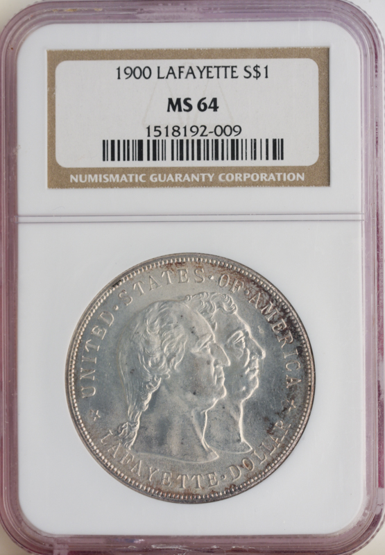 1900 Lafayette Dollar NGC MS64 1900 Lafayette Dollar NGC MS64