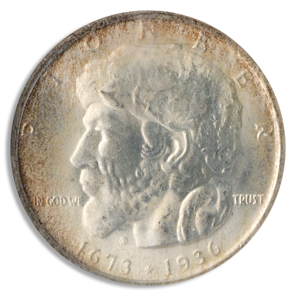 1936 Elgin Half Dollar NGC MS66