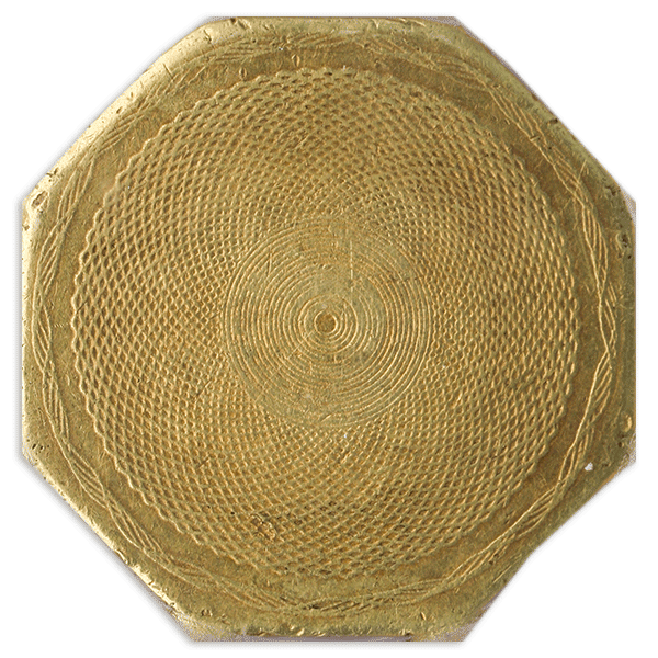 1851 $50 Humbert California Territorial Reeded Edge .887 PCGS XF40