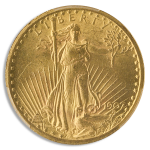 1907 $20 Saint Gaudens PCGS MS62