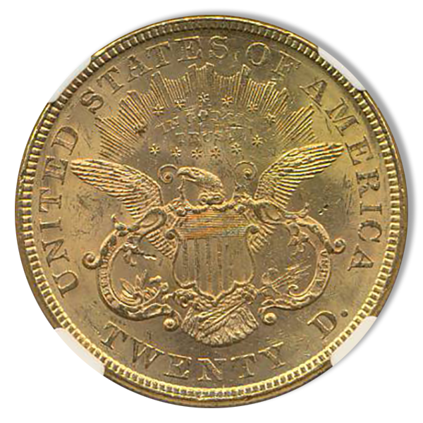 1876 $20 Liberty NGC MS62 CAC 1876 $20 Liberty NGC MS62 CAC