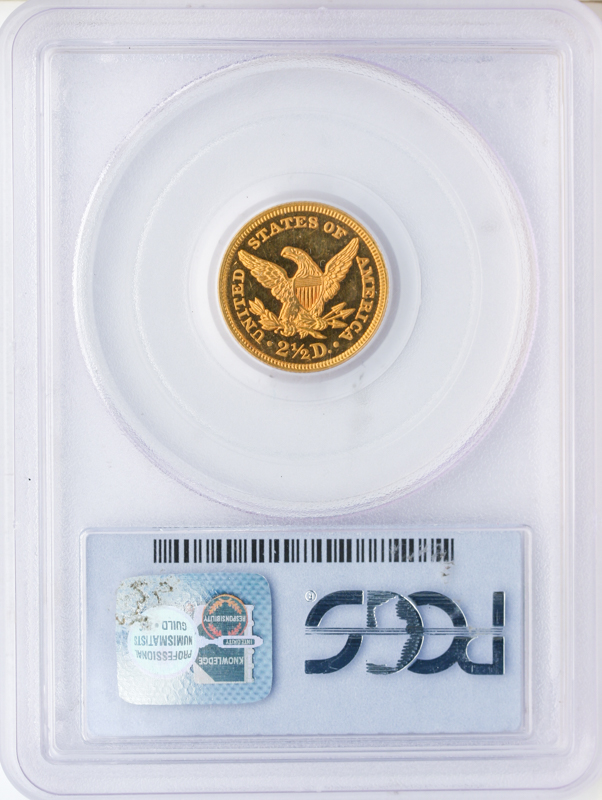 1848 $2.50 Liberty PCGS PR62 CAC 1848 $2.50 Liberty PCGS PR62 CAC