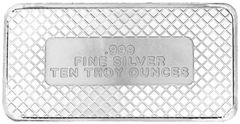 10 oz Flag Silver Bars (Conditions Vary)