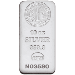 10 oz Nadir Silver Bars (Conditions Vary)