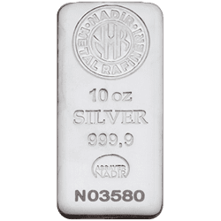 10 oz Nadir Silver Bars (Conditions Vary) 10 oz Nadir Silver Bars (Conditions Vary)